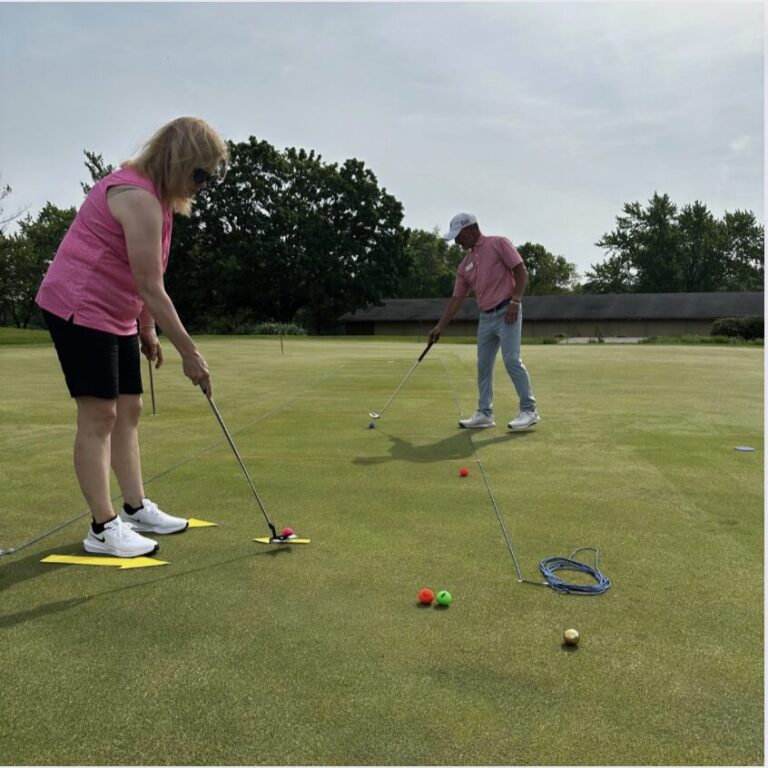 Women's Golf Day Putting Drills 2024